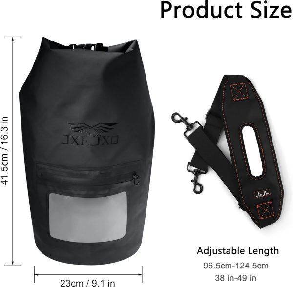 JXE JXO 15L Waterproof Faraday Dry Bag for Electronic Device Security | - Image 3